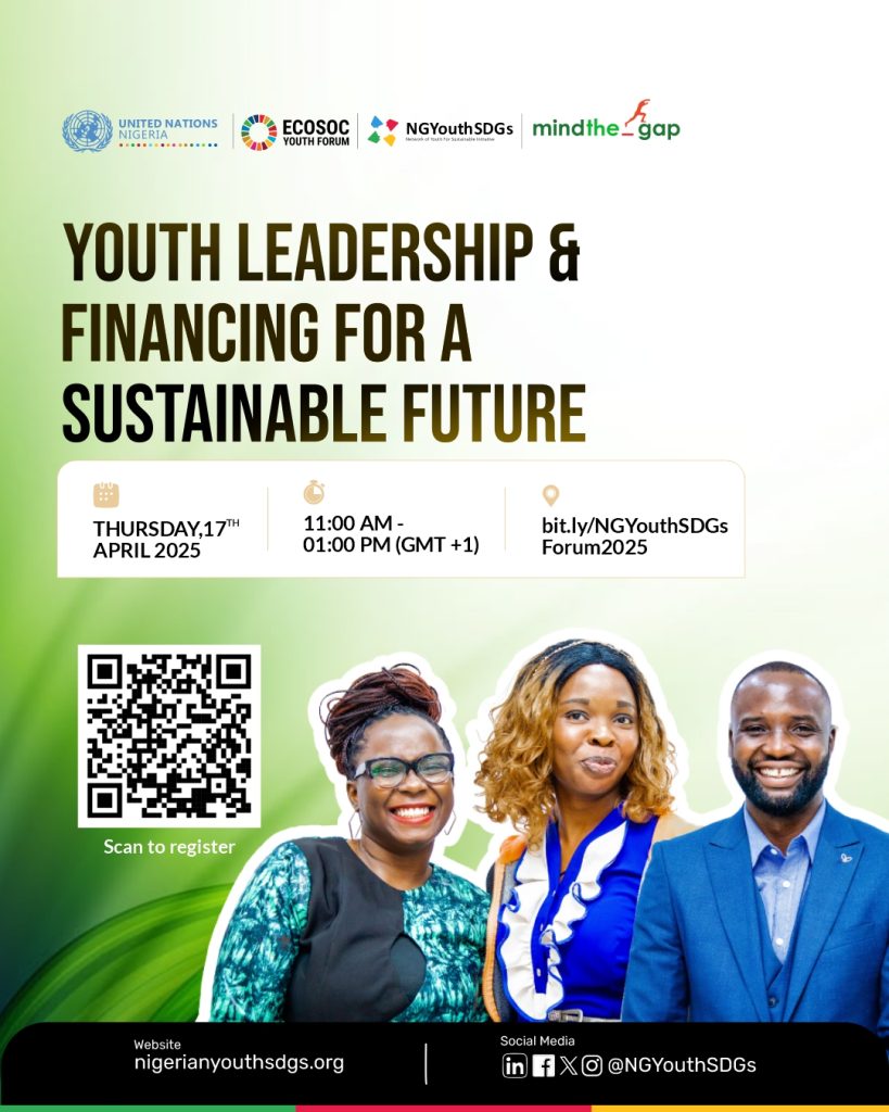 NGYouthSDGs ECOSOC 2025 Virtual Side Event: Youth Leadership ...